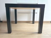IKEA Czarny Stolik Kawowy Lack 55 x 55 cm