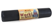Worki na śmieci 160l mocne LDPE
