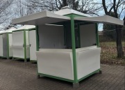 Pawilon Handlowy Kiosk Lodowy Lodziarnia Budka Lody Lodowy Kiosk Foodtrack