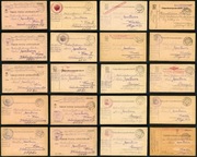 Szef Sanitarny 10. Korpusu w Przemyślu; Poczta Polowa - 20 szt.