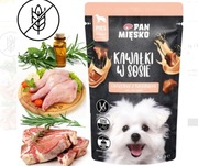 24x150g Pan Mięsko karma z cielęciną i królikiem bezzbożowa dla psa