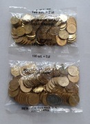 5 gr groszy 2014 MW i 2 gr grosze 2014 MW Mennica Warszawska