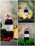 zestaw smaki dzieciństwa - aronia, owoce bzu, winogron Dzień Matki Komunia 