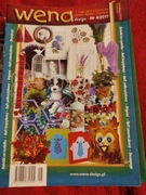 Wena 4/2017 haft krzyżykowy szydełko i inne