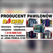 Pawilon kontener toaleta wc stróżówka budka waga