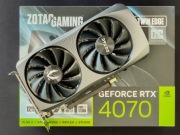 Zotac GeForce RTX 4070 TWIN EDGE OC 12GB / używana, pierwszy właściciel