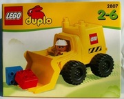 lego duplo koparka spychacz 2807 Unikat 1999 Nowy kolekcjonerski