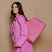 Torebka O bag unique Fucsia rose