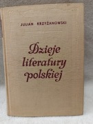 Julian Krzyżanowski Dzieję literatury polskiej 