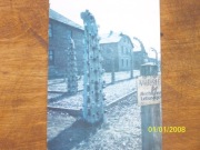 Auschwitz I OświęcimObozowe ogrodzenie . Czysta.