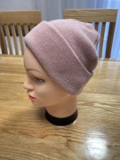 Czapka pudrowy róż