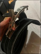 Pas kulturystyczny skórzany power+ evolution r.l