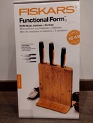 Zestaw 3 noży w bloku - Fiskars 