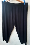 Duże Czarne Elastyczne Spodnie Duży Rozmiar 56/8XL