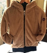 Kurtka dziewczynka 140 146 zima dwustronna WYPRZEDAŻ SZAFY