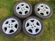 Koła letnie 16” 205/55 R16 – felgi stalowe + kołpaki, komplet 4 szt.