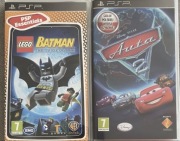 Dwie gry - Auta 2, Batman na PSP