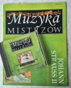 Muzyka Mistrzów  -  J. Strauss II - Król walca -  płyta CD + zeszyt