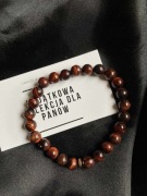 Bransoletka męska z tygrysim okiem