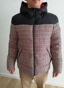 Zimowa kurtka męska typu puchówka Burton S M krata