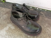 GLANY BRILU STEEL-NOSE 3-oczka NISKIE SKÓRA 36-47