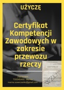 Certyfikat Kompetencji Zawodowych