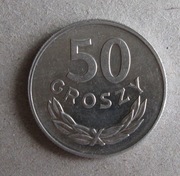 Polska 50 groszy 1986 piękna