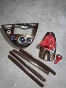 Ford Focus mk1 dekory drewiane komplet zestaw