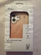 Etui Ideal of Sweden do iPhone 17 glitter glow