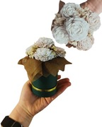 Candle Flower box ze świec sojowych – prezent na Walentynki/Urodziny