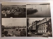 Chodzież   sanatorium, jezioro, fragment miasta 1972r