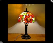 Lampa witrażowa Tiffany jedyna taka na Allegro 