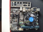 Płyta Gigabyte GA-B85M + i3 4130 + 4GB RAM + Cooler + Maskownica IO
