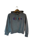 Bluza z kapturem champion szara duże logo m