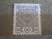 znaczek skarbowy znak opłata skarbowa 50 gr groszy