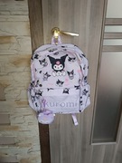 Nowy plecak bajkowy Kuromi Nowość Pluszowy portfelik 