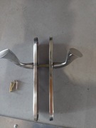 Klamka drzwiowa z szyldem 