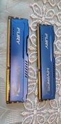 Dwa moduły RAM DDR3 HyperX 4 GB 1600 MHz CL10