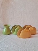 Wazonik wazon serwetnik serwetniki zestaw porcelanowy porcelana porcelit  