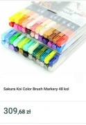 Sakura Koi 48 brush markery 