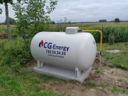 Zbiornik na gaz propan 2700, 4850, 6400 montaż, płynny gaz