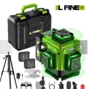 Lfine 4D 16 linii 360 ° Samopoziomujące poziomice laserowe