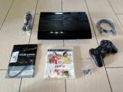 Konsola PS3 PlayStation 3 Super Slim 500GB Odnowiona Ładna Zestaw Gra Pad
