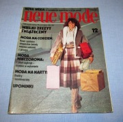 Neue Mode 12/1978 + wykroje Vintage Moda, Szycie, Krawiectwo
