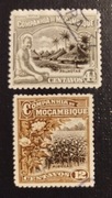 Kol.port. Comp.de MOCAMBIQUE: 1923r. Mi 145; 147. kas.