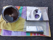 Harley fat boy reflektor przedni