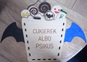 Pudełko na cukierki,koszyczek Halloween 