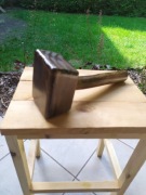 Drewniany Młotek Ręcznie Robiony, Jedyny W Swoim Rodzaju