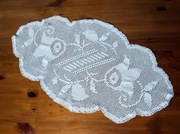 Szydełkowa serweta 62x35