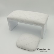 Podpórka do manicure + poduszka pod łokieć, profesjonalna, solidna